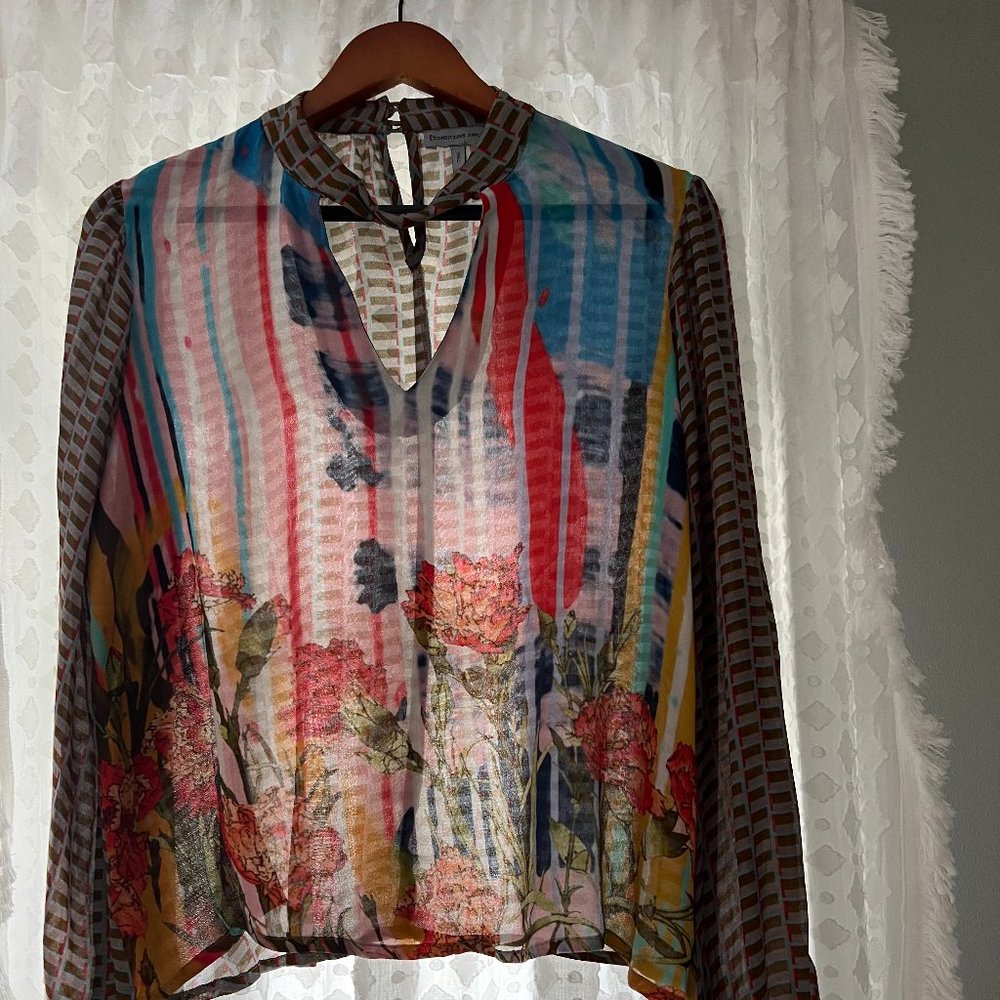 ANTHROPOLOGIE CONDITIONS APPLY  Peasant Blouse